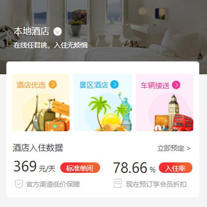 修文同城酒店优选小程序商城制作